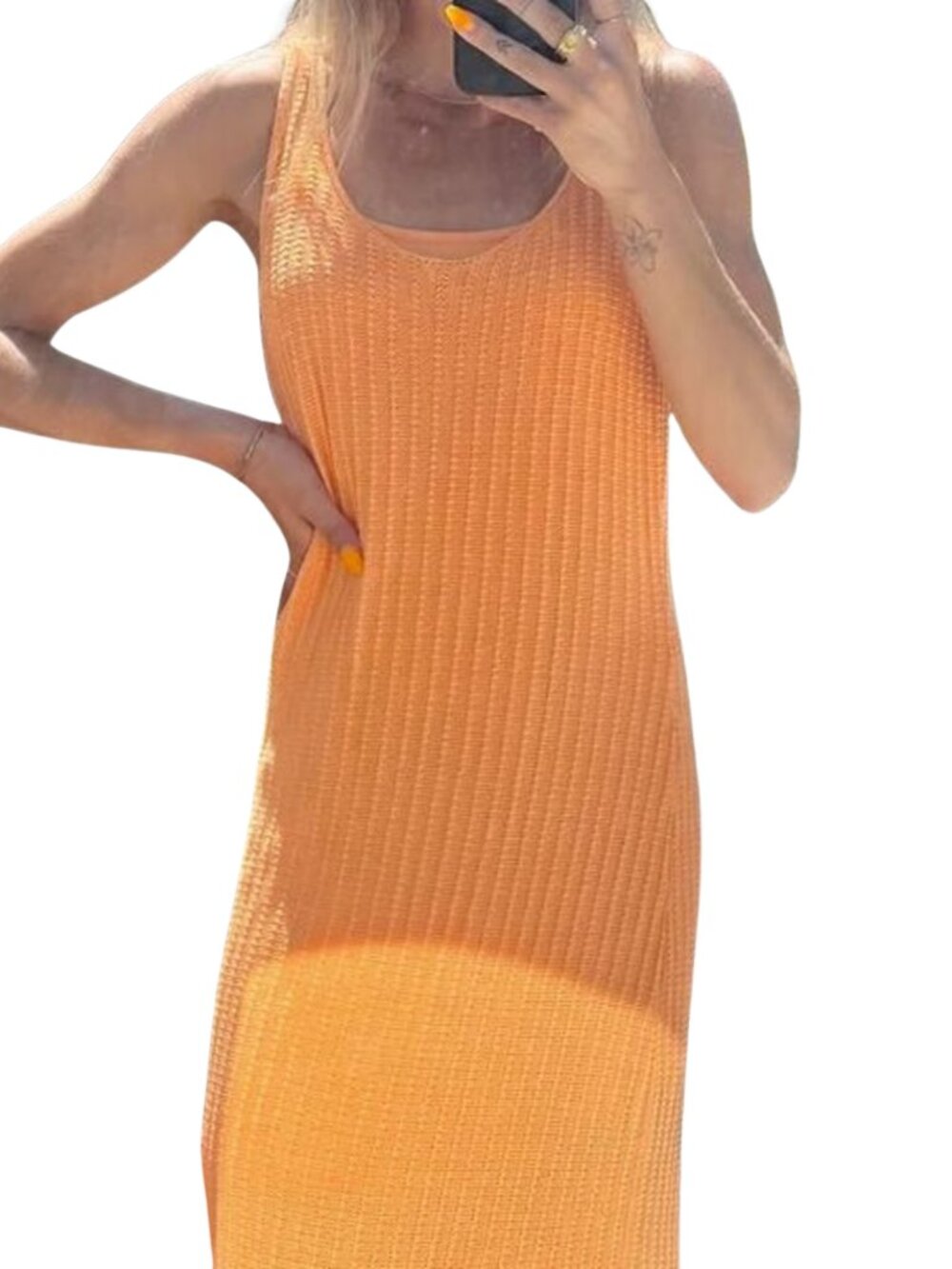 Z Supply Brayden Knit Tank Midi Dress